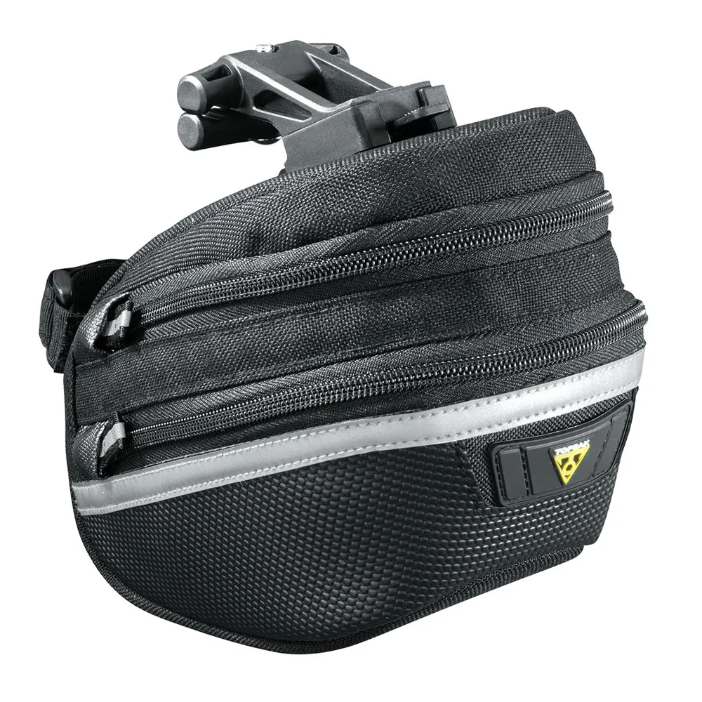 uPRISE Bikes Topeak Wedge Pack II Saddle Bag With QuickClick - Large | Price match, 365 day return s, 18-Month Warranty, Finance Available & Free UK Delivery