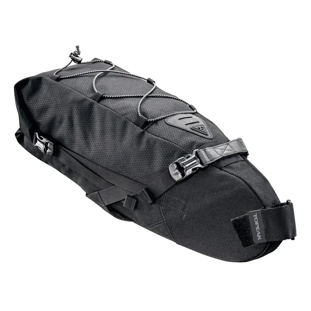 uPRISE Bikes Topeak Backloader 10 Litre Saddle Bag - Black | Price match, 365 day return s, 18-Month Warranty, Finance Available & Free UK Delivery