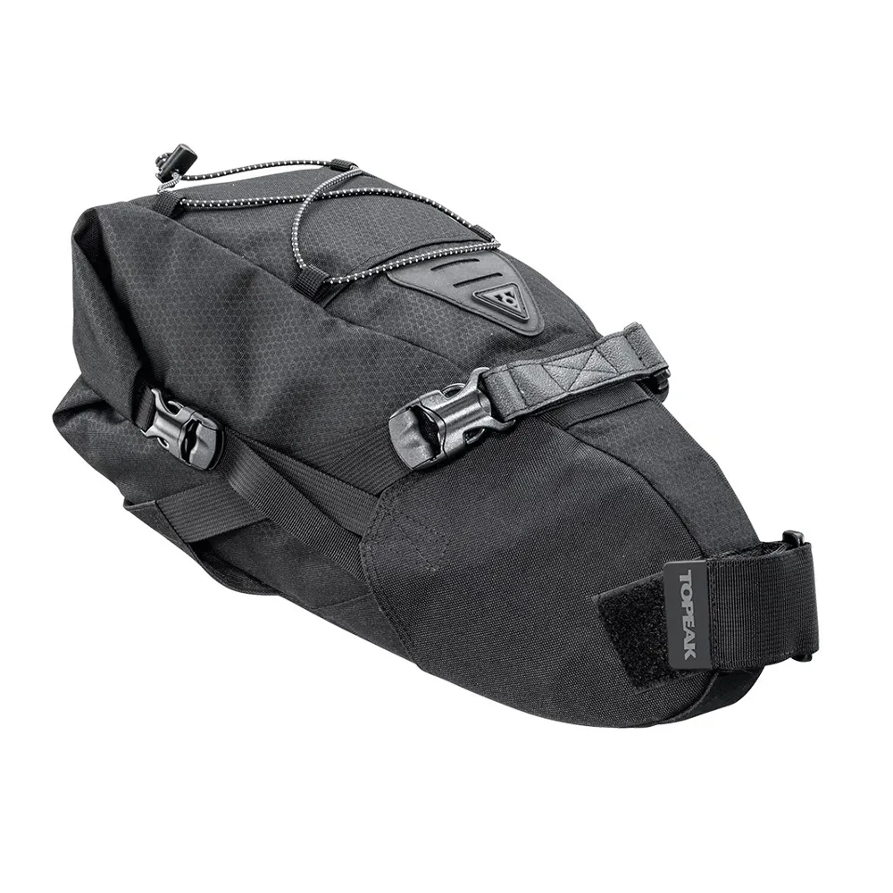 uPRISE Bikes Topeak Backloader 6 Litre Saddle Bag - Black | Price match, 365 day return s, 18-Month Warranty, Finance Available & Free UK Delivery
