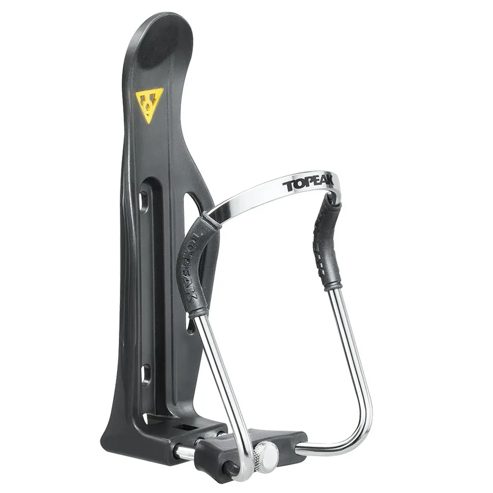 uPRISE Bikes Topeak Modula Cage II Water Bottle Cage - Black/Silver | Price match, 365 day return s, 18-Month Warranty, Finance Available & Free UK Delivery