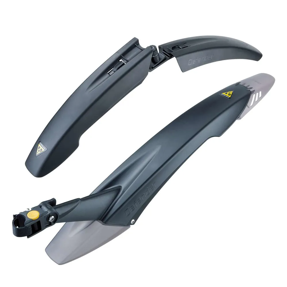 uPRISE Bikes Topeak DeFender FX/RX 26 inch Mudguard Set - Black - Pair | Price match, 365 day return s, 18-Month Warranty, Finance Available & Free UK Delivery