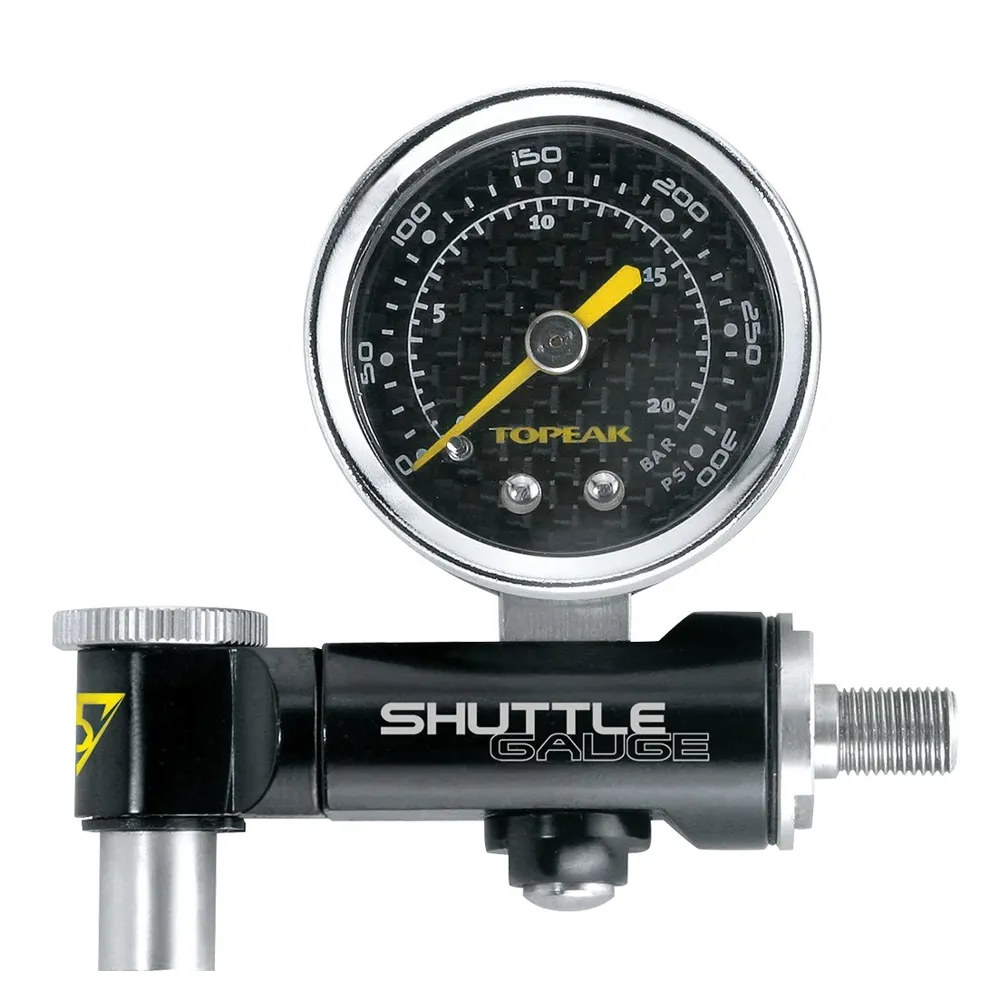 uPRISE Bikes Topeak Shuttle Gauge with Bag | Price match, 365 day return s, 18-Month Warranty, Finance Available & Free UK Delivery