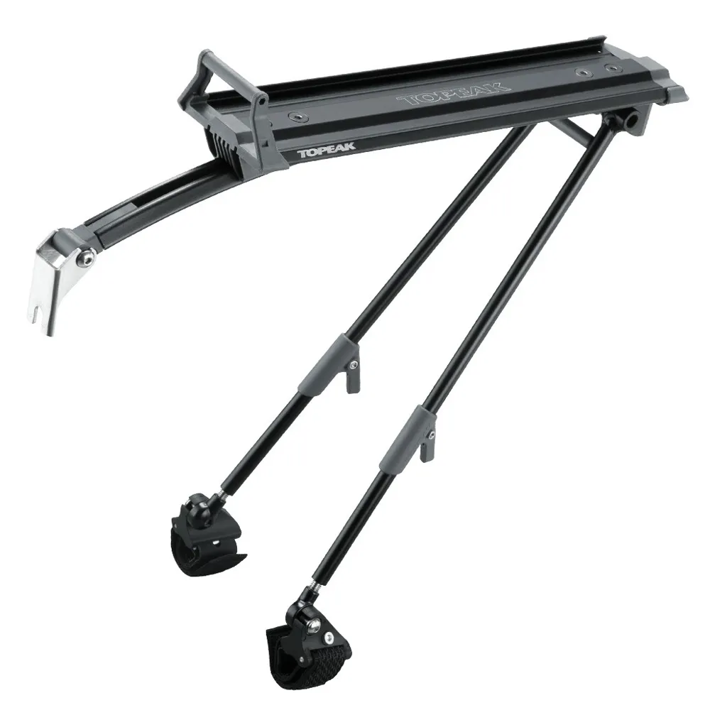 uPRISE Bikes Topeak Roadie Rear Rack - Black - 30x15x36.3cm | Price match, 365 day return s, 18-Month Warranty, Finance Available & Free UK Delivery