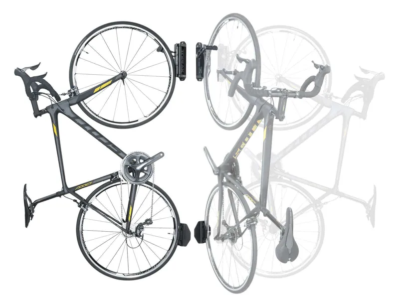 Topeak Swing-Up Wall Mounted Bike Holder - Black-1