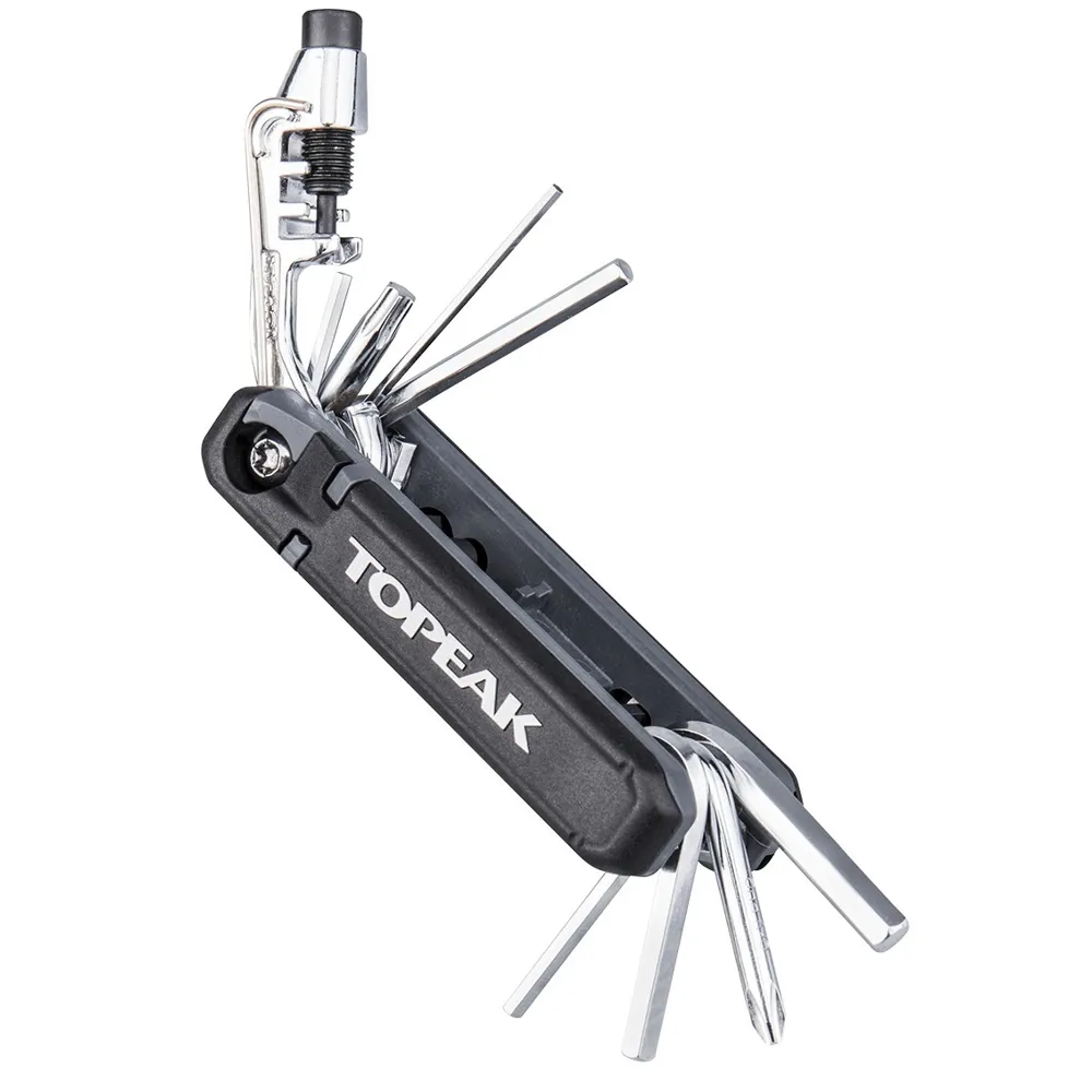 uPRISE Bikes Topeak Hexus X Multi-Tool - Black/Silver - 9 x 4 x 2.7cm | Price match, 365 day return s, 18-Month Warranty, Finance Available & Free UK Delivery