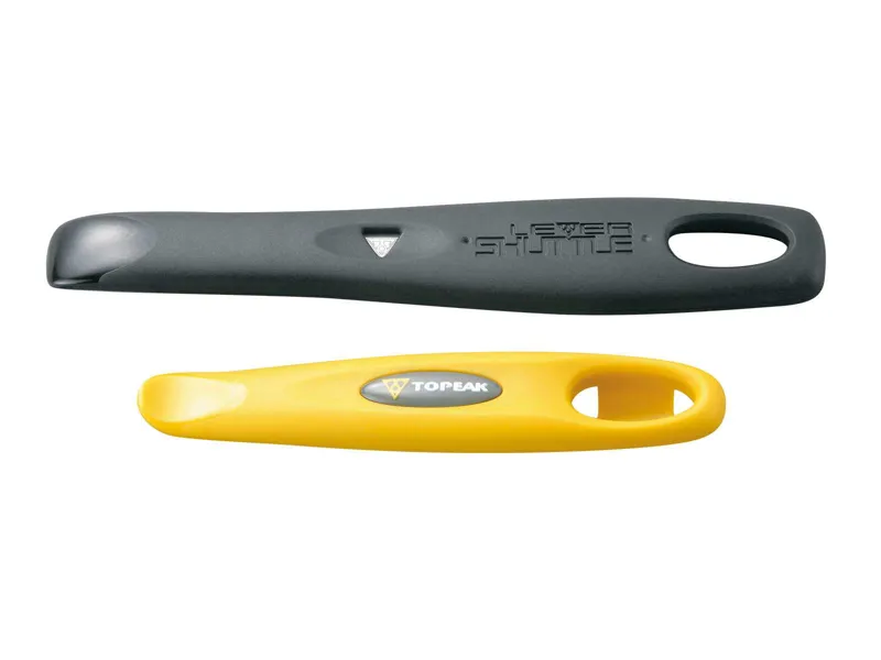 Topeak Shuttle Levers 1.2 Tyre Levers - Yellow/Grey-1