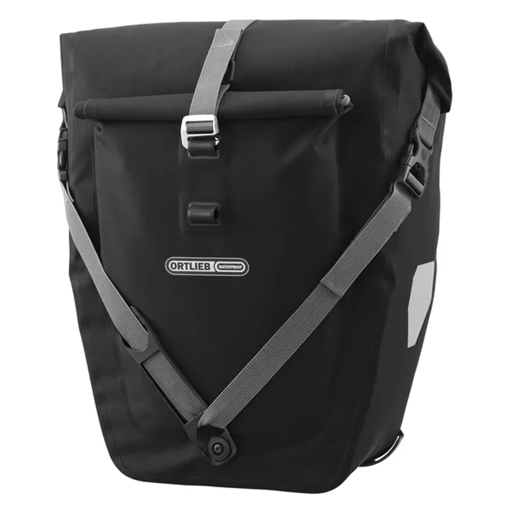 uPRISE Bikes Ortlieb Back-Roller Plus QL2.2 20 + 3L Pannier Bag - Black | Price match, 365 day return s, 18-Month Warranty, Finance Available & Free UK Delivery
