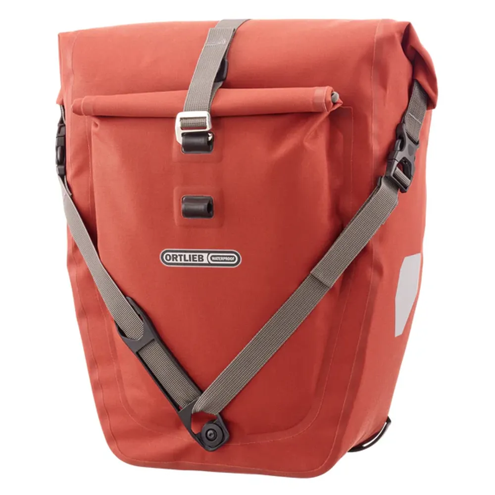 uPRISE Bikes Ortlieb Back-Roller Plus QL2.2 20 + 3L Pannier Bag - Dark Chilli | Price match, 365 day return s, 18-Month Warranty, Finance Available & Free UK Delivery