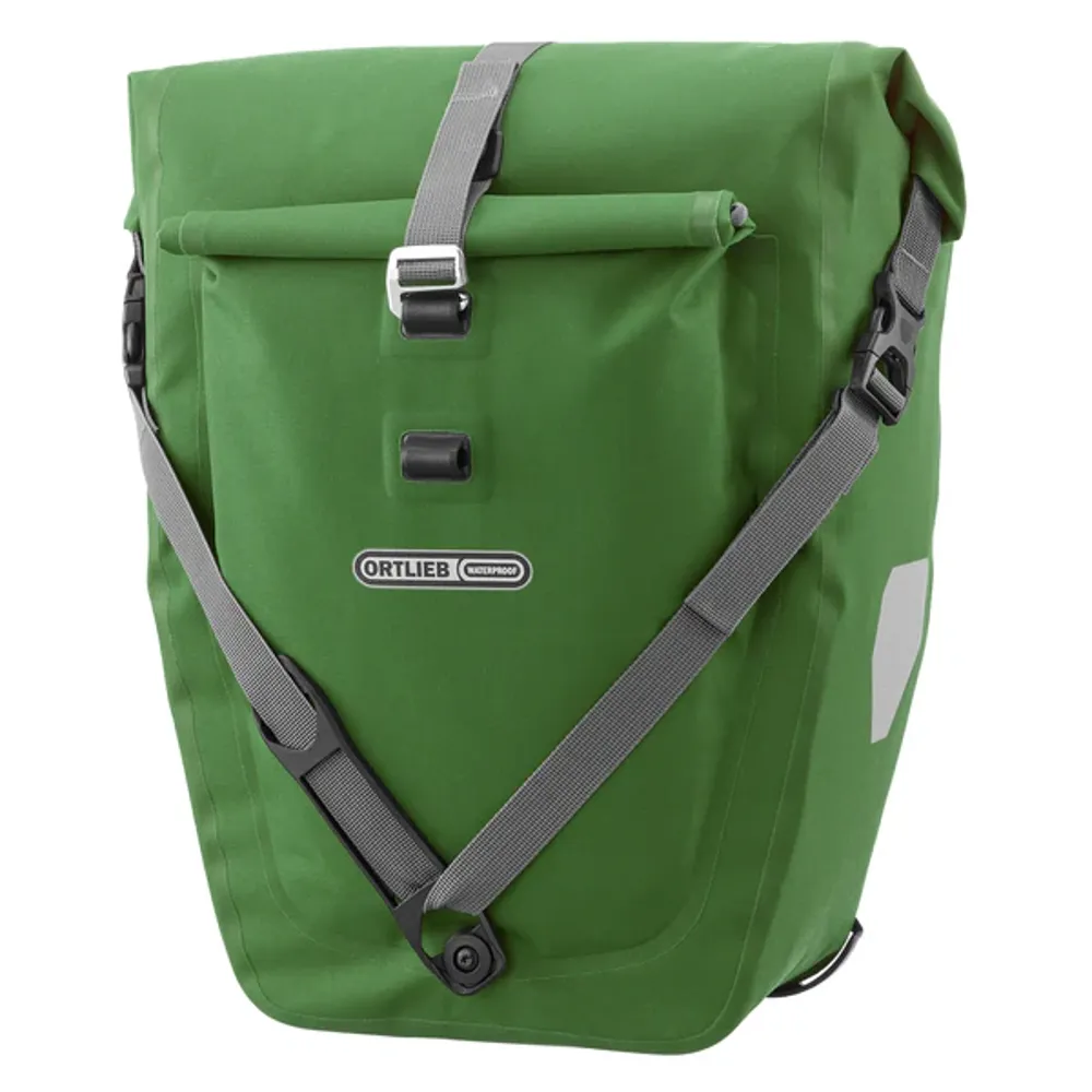 uPRISE Bikes Ortlieb Back-Roller Plus QL2.2 20 + 3L Pannier Bag - Moss Green | Price match, 365 day return s, 18-Month Warranty, Finance Available & Free UK Delivery