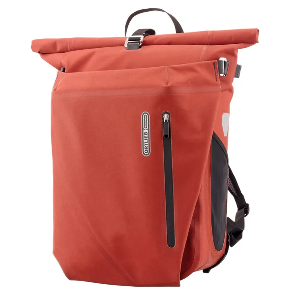 uPRISE Bikes Ortlieb Ortleib Vario Plus QL2.2 26L Pannier Bag - Dark Chili | Price match, 365 day return s, 18-Month Warranty, Finance Available & Free UK Delivery