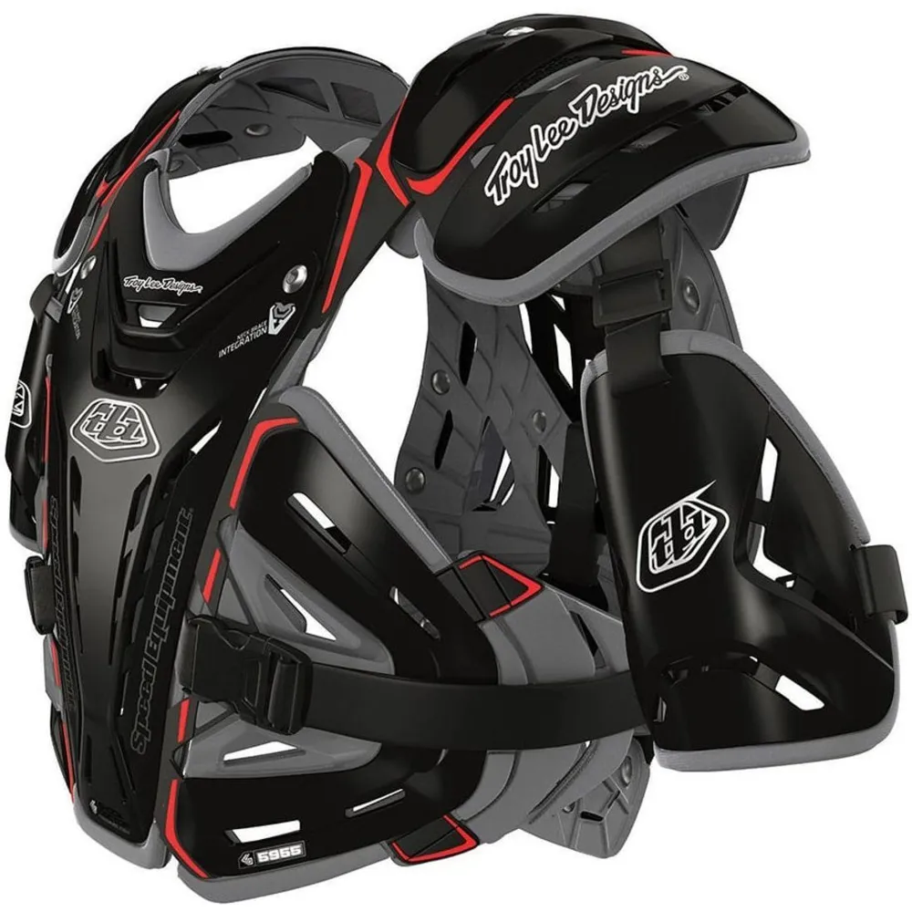 uPRISE Bikes Troy Lee Designs BG5955 Youth Chest Protector - Black | Price match, 365 day return s, 18-Month Warranty, Finance Available & Free UK Delivery