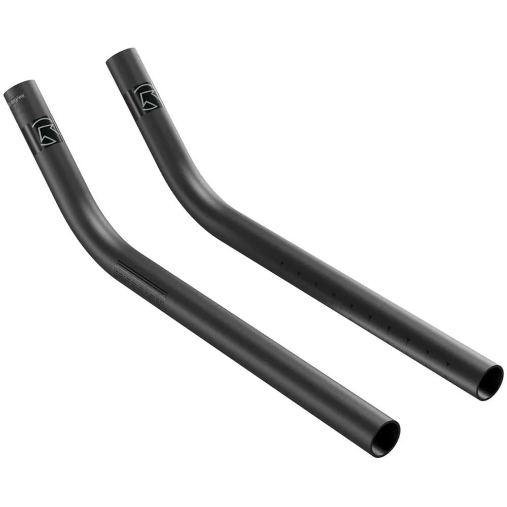 uPRISE Bikes Pro Clip-On J-Bend 45 Alloy Extensions Only - Black | Price match, 365 day returns, 18-Month Warranty, Finance Available & Free UK Delivery