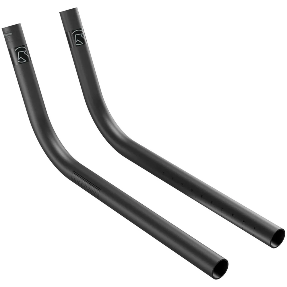 uPRISE Bikes Pro Clip-On J-Bend 65 Alloy Extensions Only - Black | Price match, 365 day returns, 18-Month Warranty, Finance Available & Free UK Delivery
