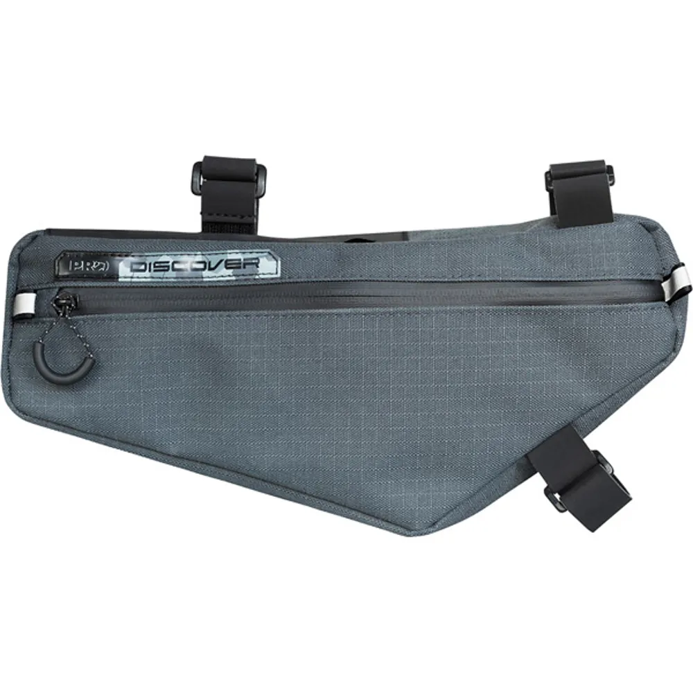 uPRISE Bikes Pro Discover Compact Frame Bag - 2.7L - Grey | Price match, 365 day return s, 18-Month Warranty, Finance Available & Free UK Delivery