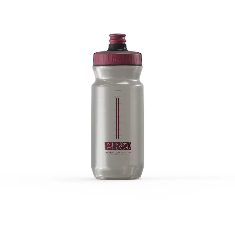 Pro Performance Autoflow Valve Bottle - 600ml - Transparent Grey/Red