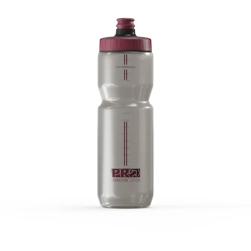 Pro Performance Autoflow Valve Bottle - 800ml - Transparent Grey/Red