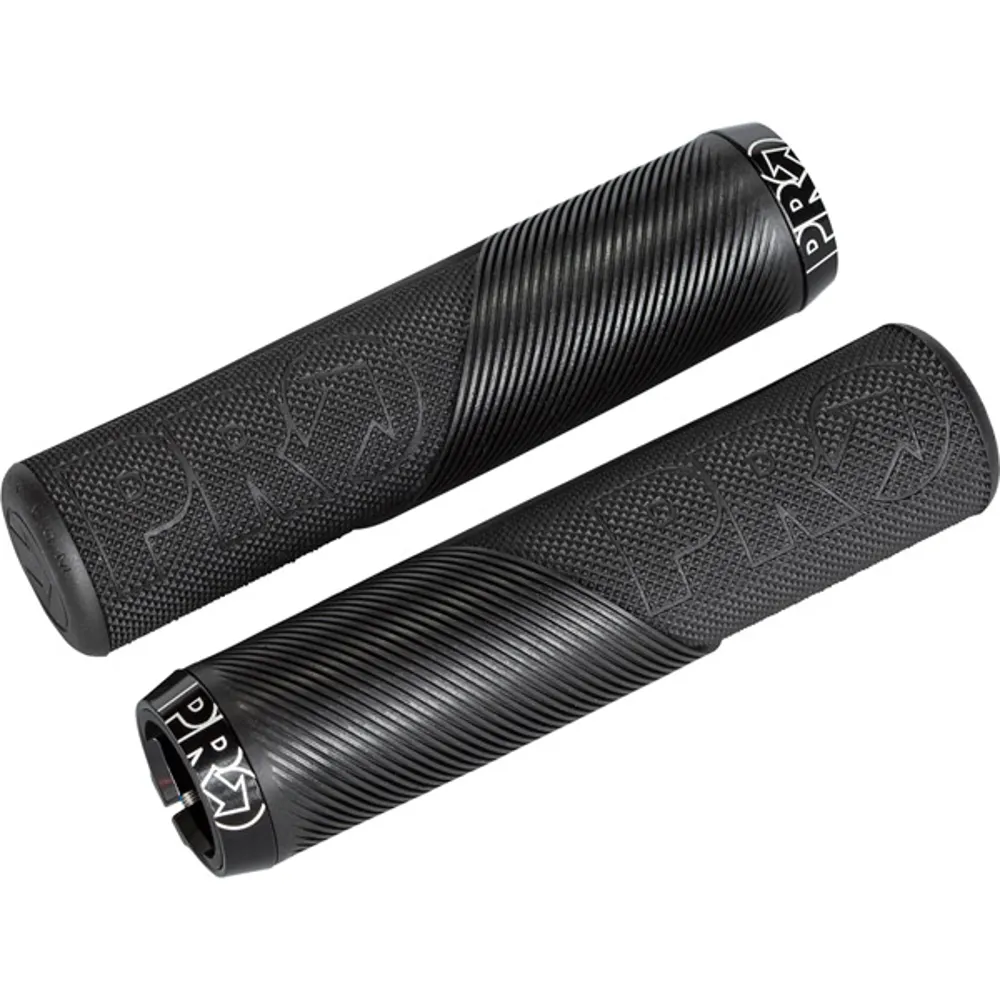 uPRISE Bikes Pro Trail Lock On Grips Without Flange - 32mm - Black | Price match, 365 day return s, 18-Month Warranty, Finance Available & Free UK Delivery