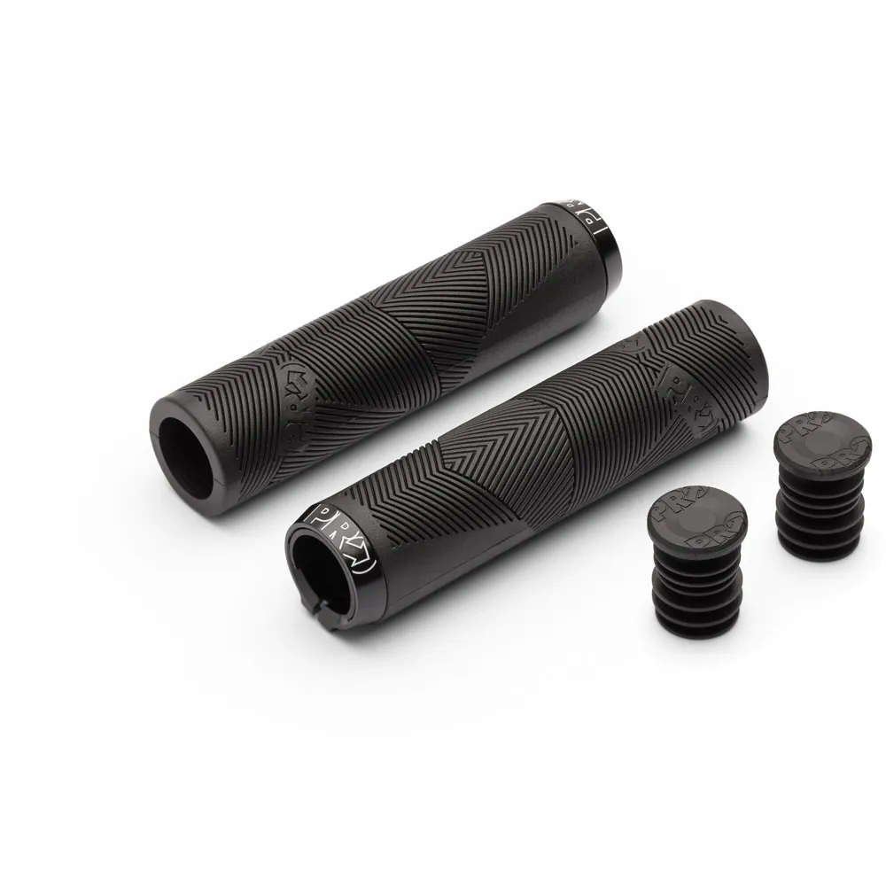 uPRISE Bikes Pro HeroDirt Sport Lock-On MTB Grips - Black | Price match, 365 day return s, 18-Month Warranty, Finance Available & Free UK Delivery