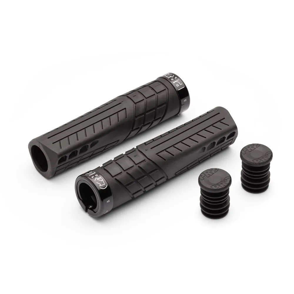 uPRISE Bikes Pro HeroDirt Team Lock-On MTB Grips - Black | Price match, 365 day return s, 18-Month Warranty, Finance Available & Free UK Delivery