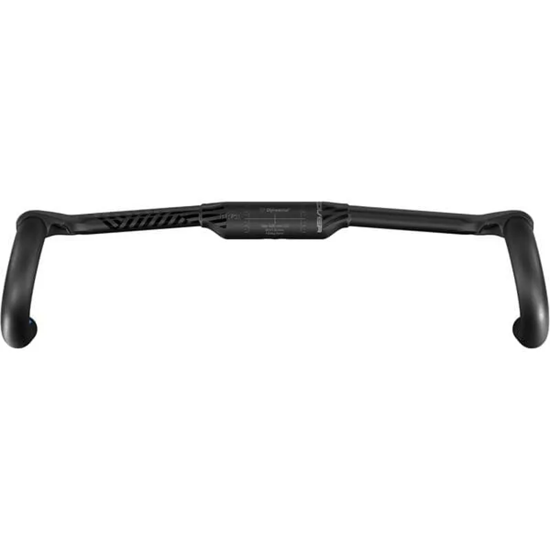 Pro Discover Aero Carbon Gravel Handlebars - 31.8mm - 12 Deg Flare - Black-2
