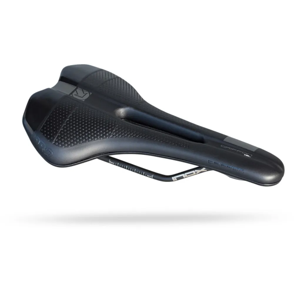 uPRISE Bikes Pro Griffon Gel Saddle - Black | Price match, 365 day return s, 18-Month Warranty, Finance Available & Free UK Delivery