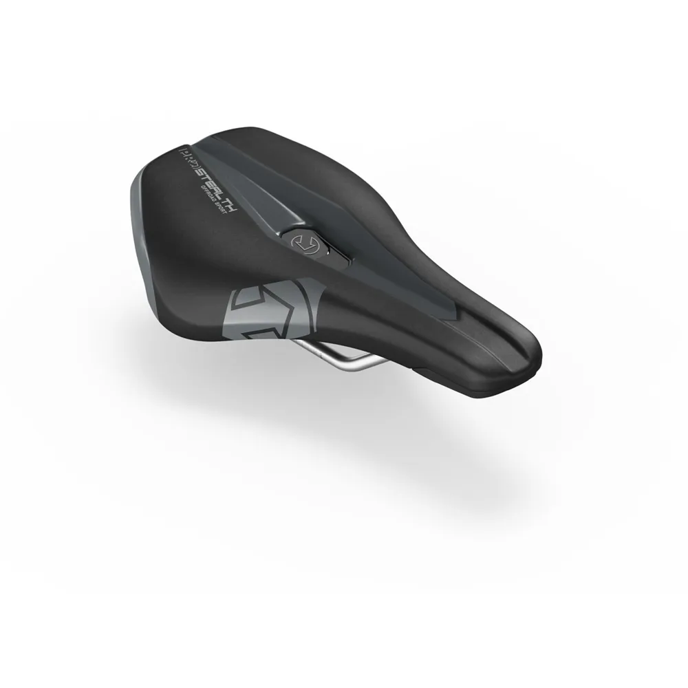 uPRISE Bikes Pro Stealth Offroad Sport Saddle - Cromo Rail - Anatomic Fit - Black | Price match, 365 day return s, 18-Month Warranty, Finance Available & Free UK Delivery