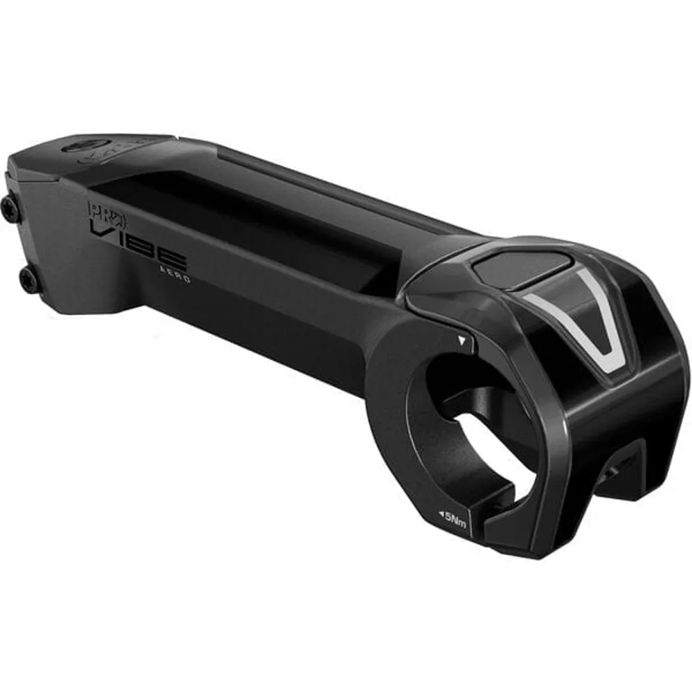 uPRISE Bikes Pro Vibe Aero Alloy Road Stem - 31.8mm - 1-1/8 inch -17 Deg - Black | Price match, 365 day return s, 18-Month Warranty, Finance Available & Free UK Delivery