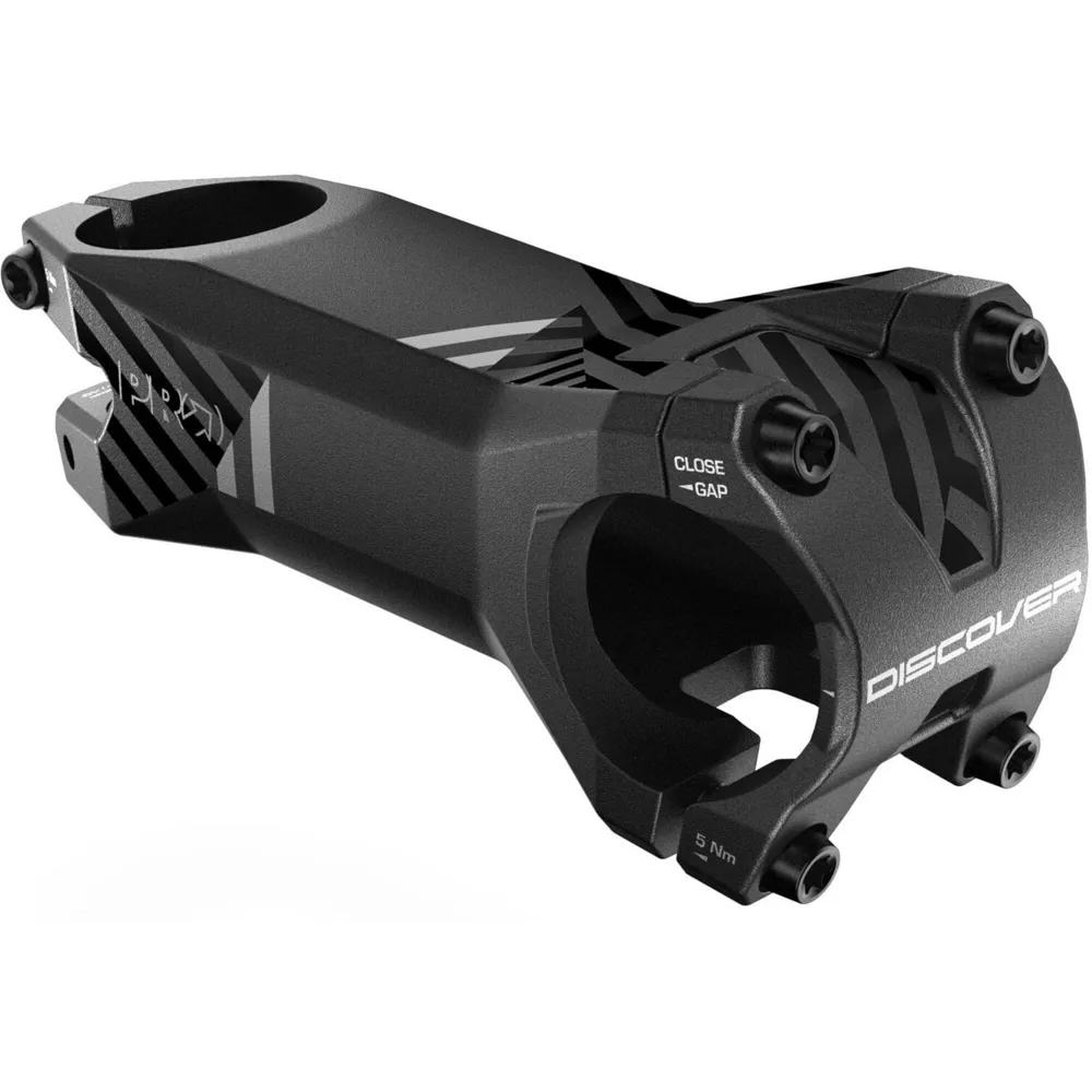 uPRISE Bikes Pro Discover 10 Alloy Gravel Stem - 31.8mm - 1-1/8 inch - Black | Price match, 365 day return s, 18-Month Warranty, Finance Available & Free UK Delivery