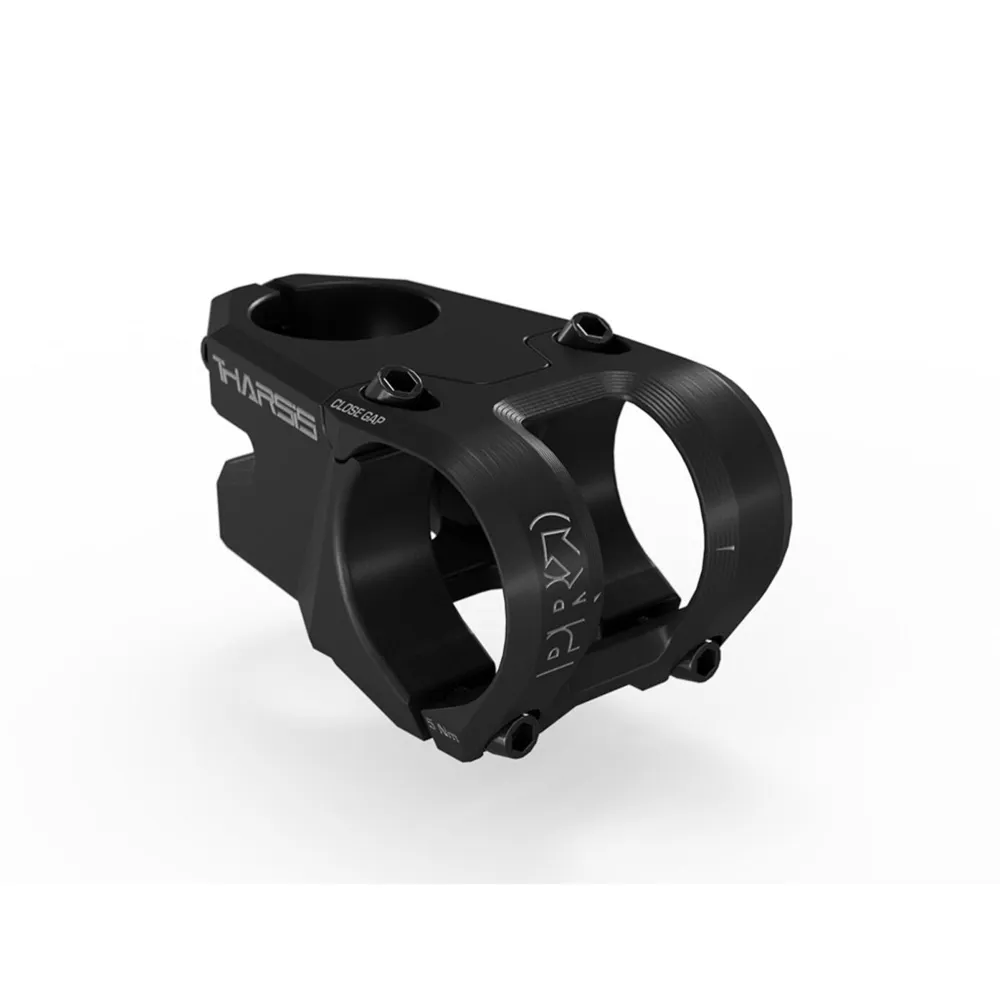 uPRISE Bikes Pro Tharsis Alloy MTB Stem - 35mm Clamp - 0 Deg Angle - Black | Price match, 365 day return s, 18-Month Warranty, Finance Available & Free UK Delivery