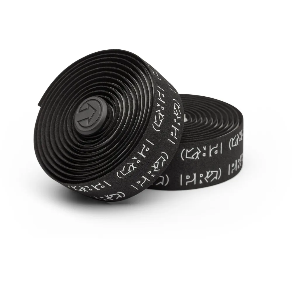 uPRISE Bikes Pro Peaked Performance EVA Bar Tape - 2.5mm - Black/White | Price match, 365 day return s, 18-Month Warranty, Finance Available & Free UK Delivery