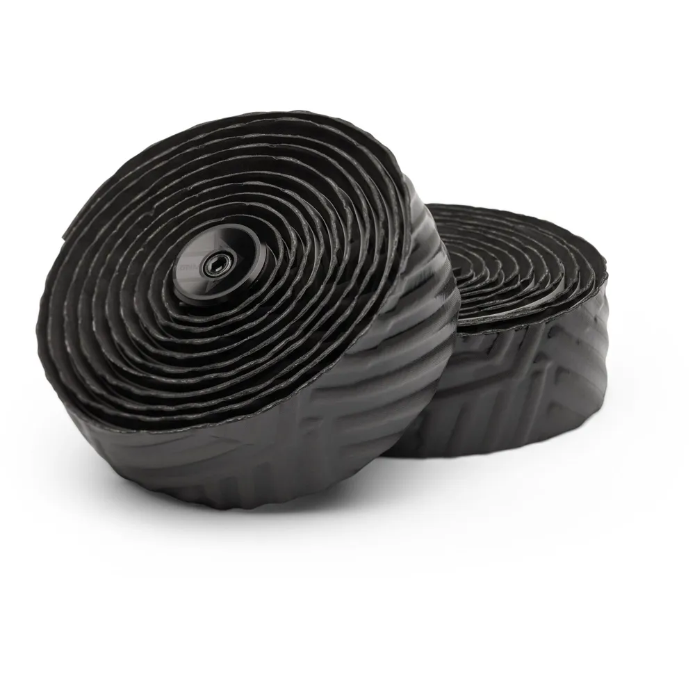 uPRISE Bikes Pro Pioneer Team PU Bar Tape - 3.5mm - Black | Price match, 365 day return s, 18-Month Warranty, Finance Available & Free UK Delivery