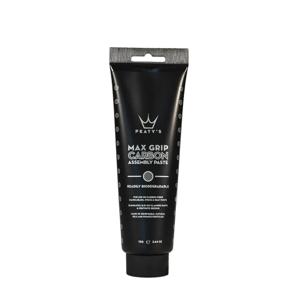 uPRISE Bikes Peaty's Max Grip Carbon Assembly Paste - 75g | Price match, 365 day return s, 18-Month Warranty, Finance Available & Free UK Delivery