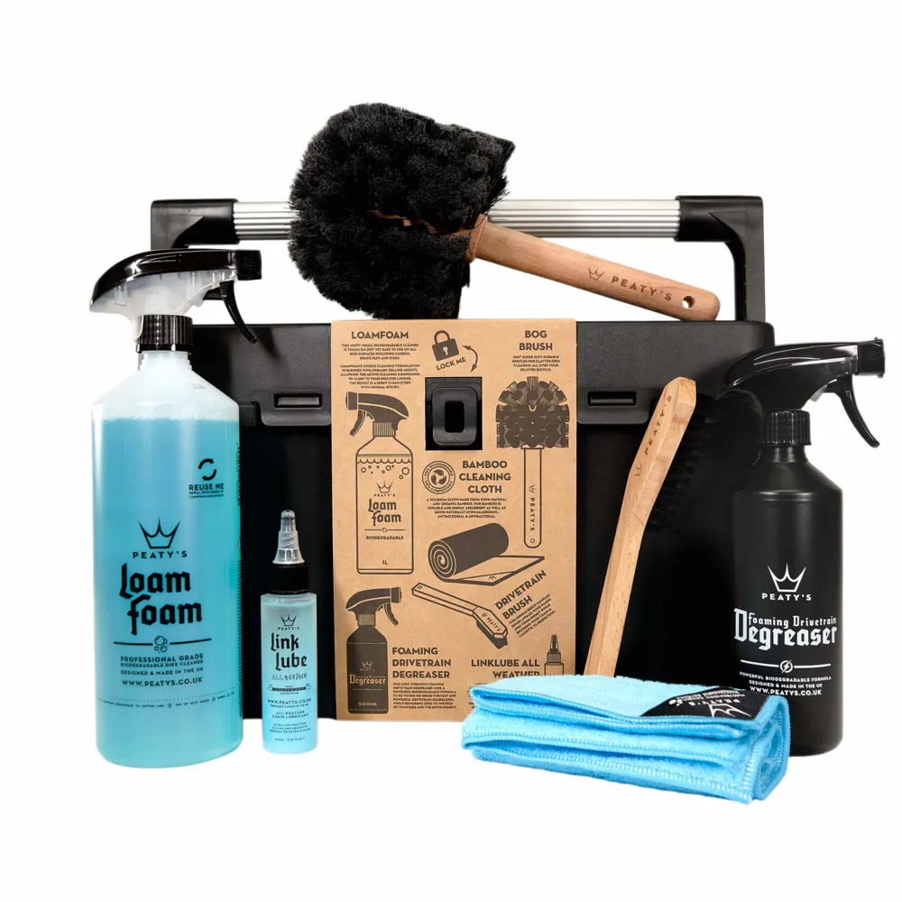 uPRISE Bikes Peaty's Complete Bicycle Cleaning Kit | Price match, 365 day return s, 18-Month Warranty, Finance Available & Free UK Delivery