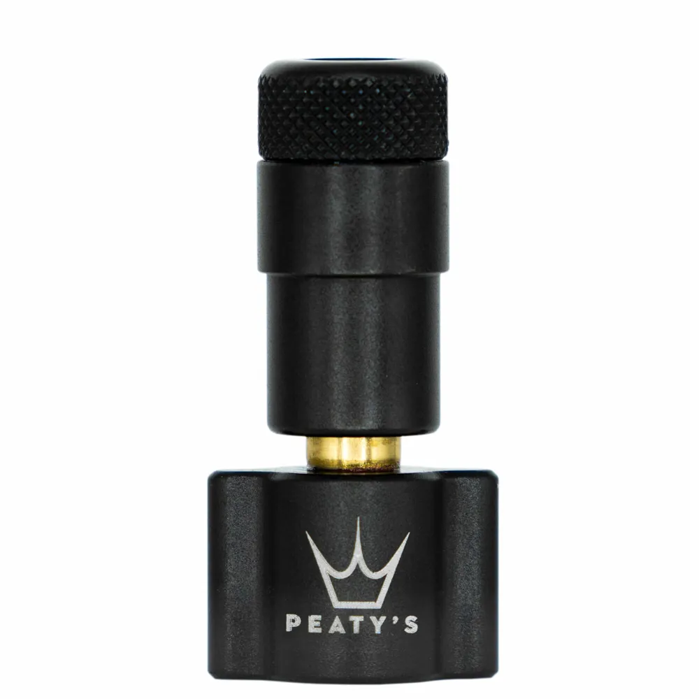 uPRISE Bikes Peaty's Holeshot CO2 Tyre Inflator Head - Black | Price match, 365 day return s, 18-Month Warranty, Finance Available & Free UK Delivery