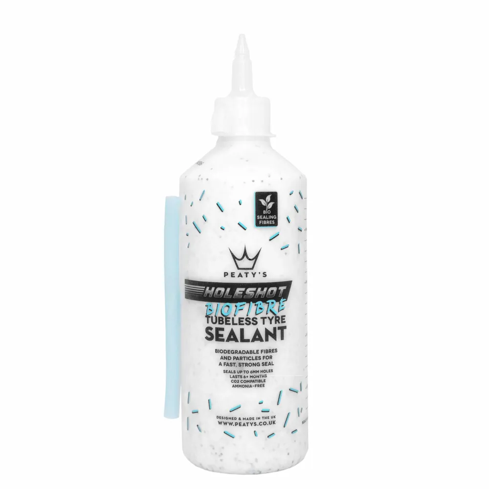 uPRISE Bikes Peaty's Holeshot BioFibre Tubeless Tyre Sealant - 1 Litre | Price match, 365 day return s, 18-Month Warranty, Finance Available & Free UK Delivery