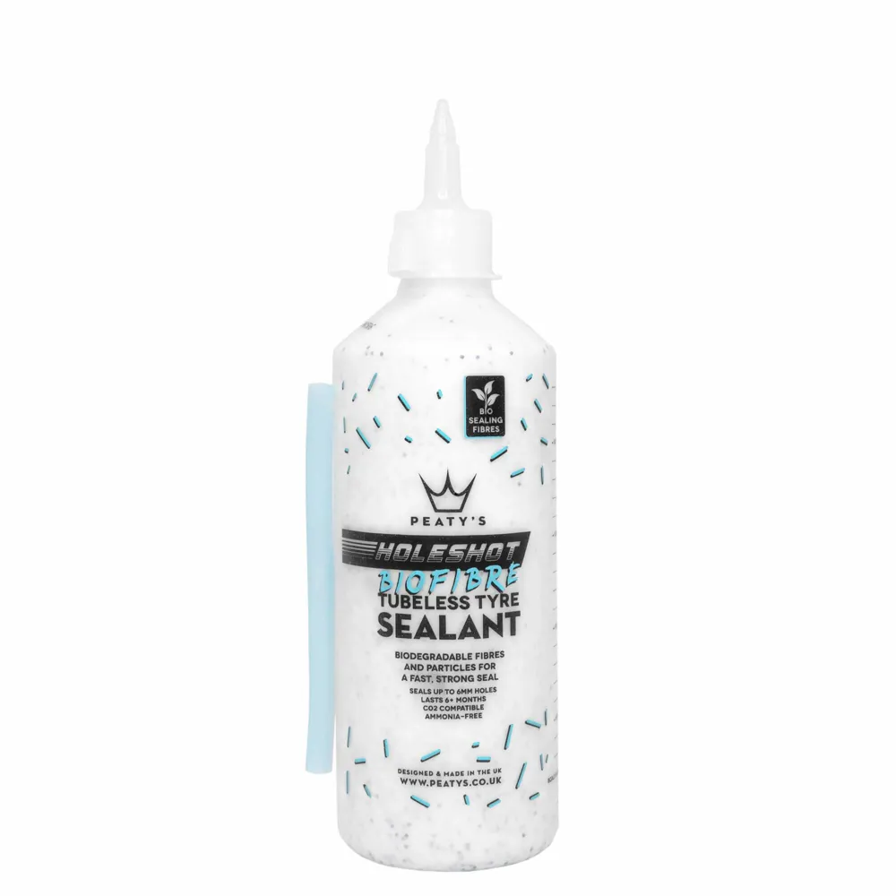 uPRISE Bikes Peaty's Holeshot BioFibre Tubeless Tyre Sealant - 500ml | Price match, 365 day return s, 18-Month Warranty, Finance Available & Free UK Delivery