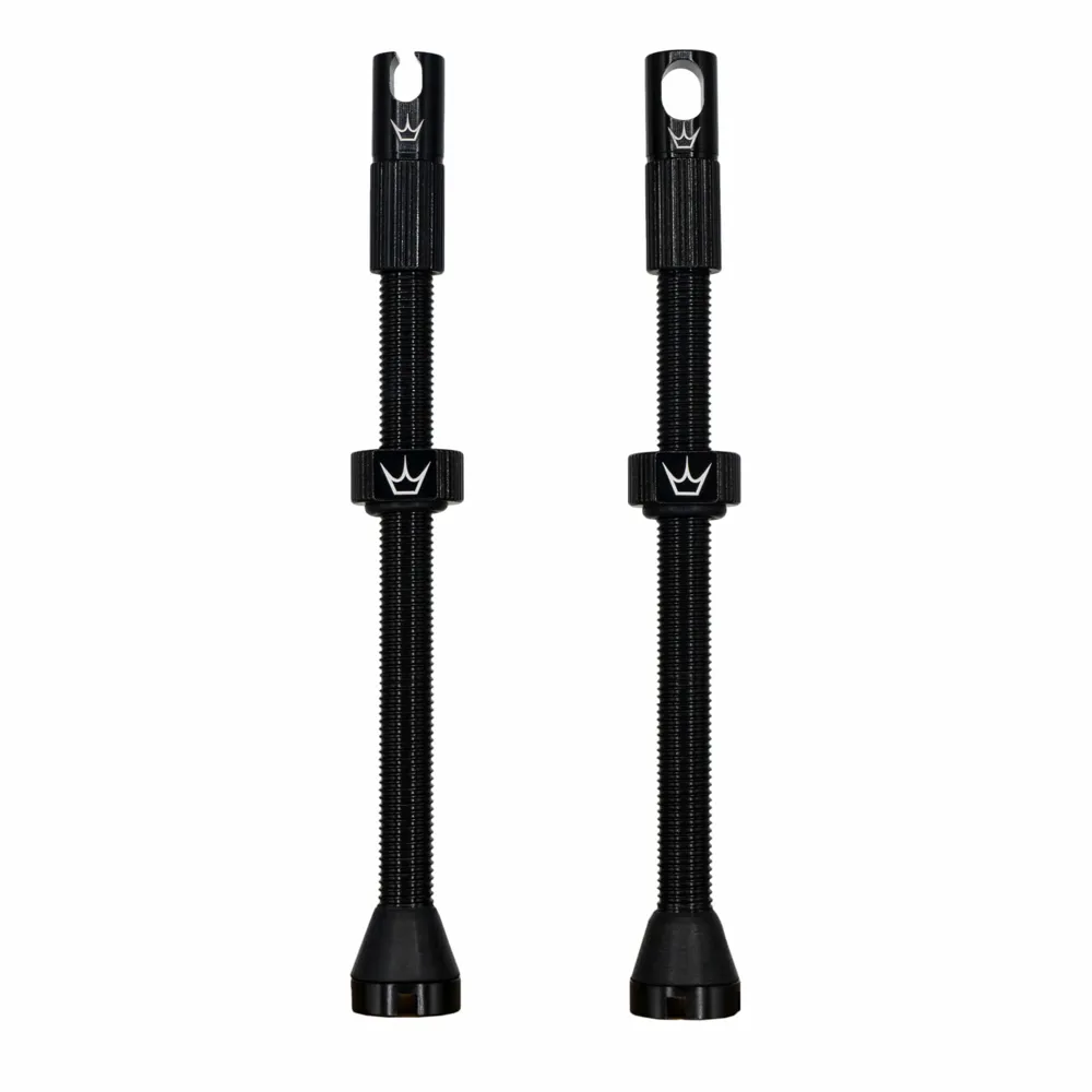 uPRISE Bikes Peaty's x Chris King Tubeless MK2 Valves - 80mm - Black | Price match, 365 day return s, 18-Month Warranty, Finance Available & Free UK Delivery