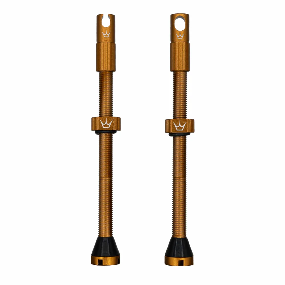 uPRISE Bikes Peaty's x Chris King Tubeless MK2 Valves - 80mm - Bourbon | Price match, 365 day return s, 18-Month Warranty, Finance Available & Free UK Delivery