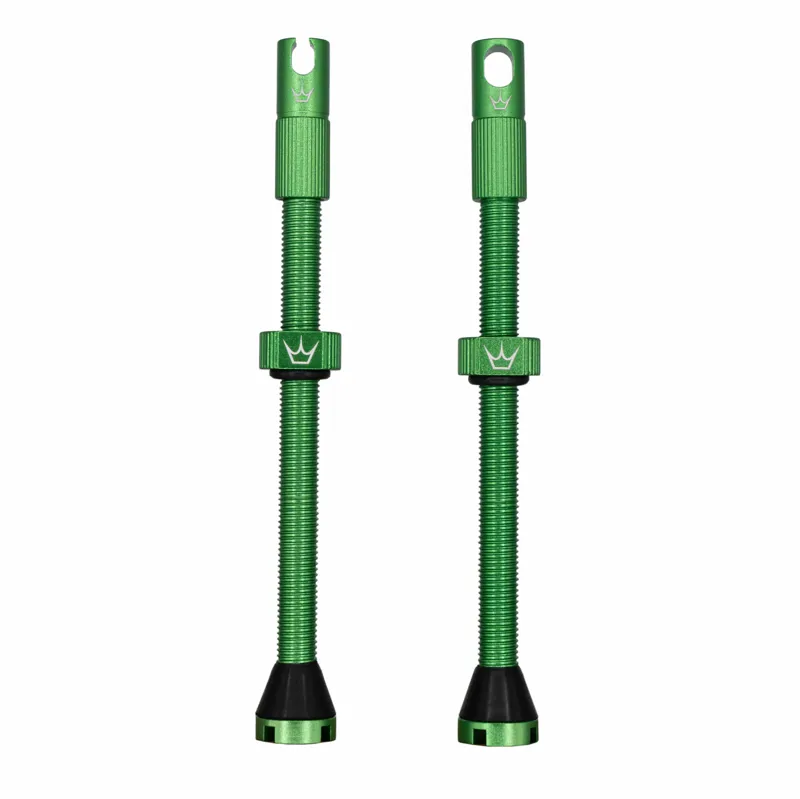 Peaty's x Chris King Tubeless MK2 Valves - 80mm - Emerald
