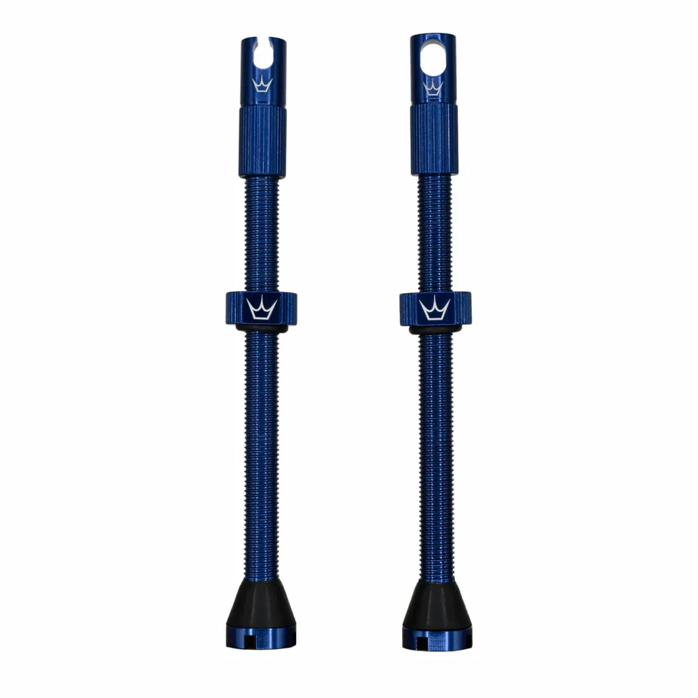 uPRISE Bikes Peaty's x Chris King Tubeless MK2 Valves - 80mm - Navy | Price match, 365 day return s, 18-Month Warranty, Finance Available & Free UK Delivery