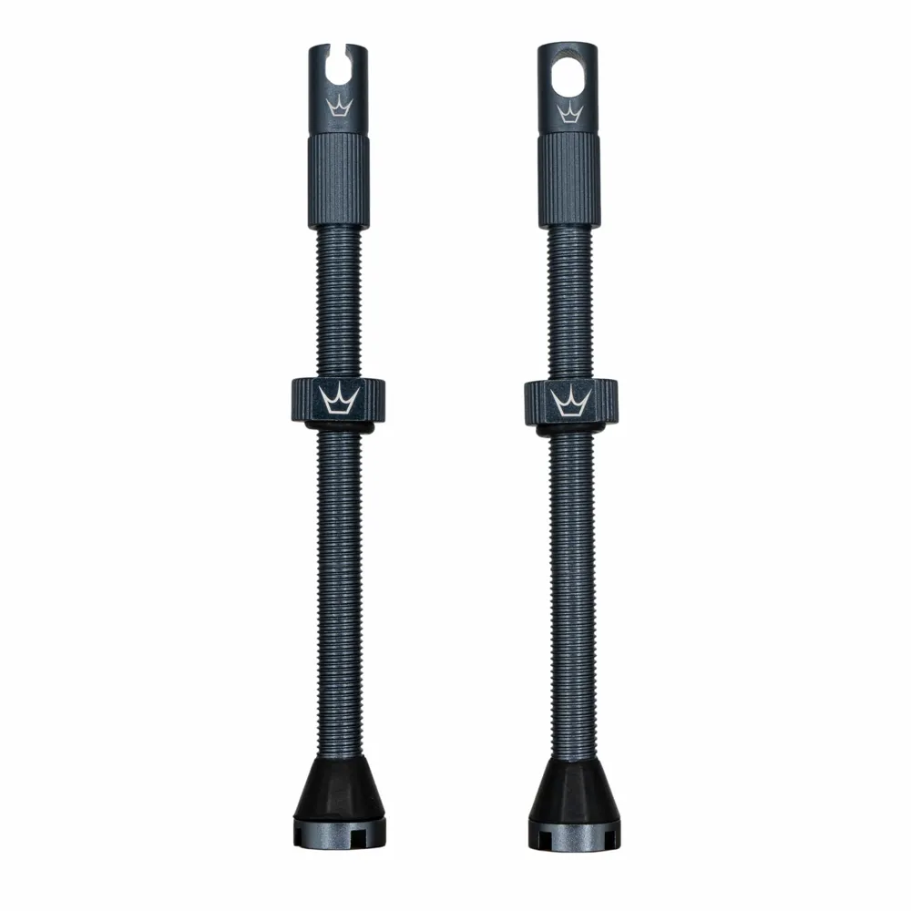 uPRISE Bikes Peaty's x Chris King Tubeless MK2 Valves - 80mm - Slate | Price match, 365 day return s, 18-Month Warranty, Finance Available & Free UK Delivery