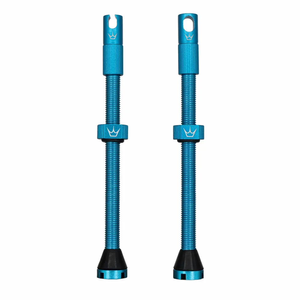 uPRISE Bikes Peaty's x Chris King Tubeless MK2 Valves - 80mm - Turquoise | Price match, 365 day return s, 18-Month Warranty, Finance Available & Free UK Delivery