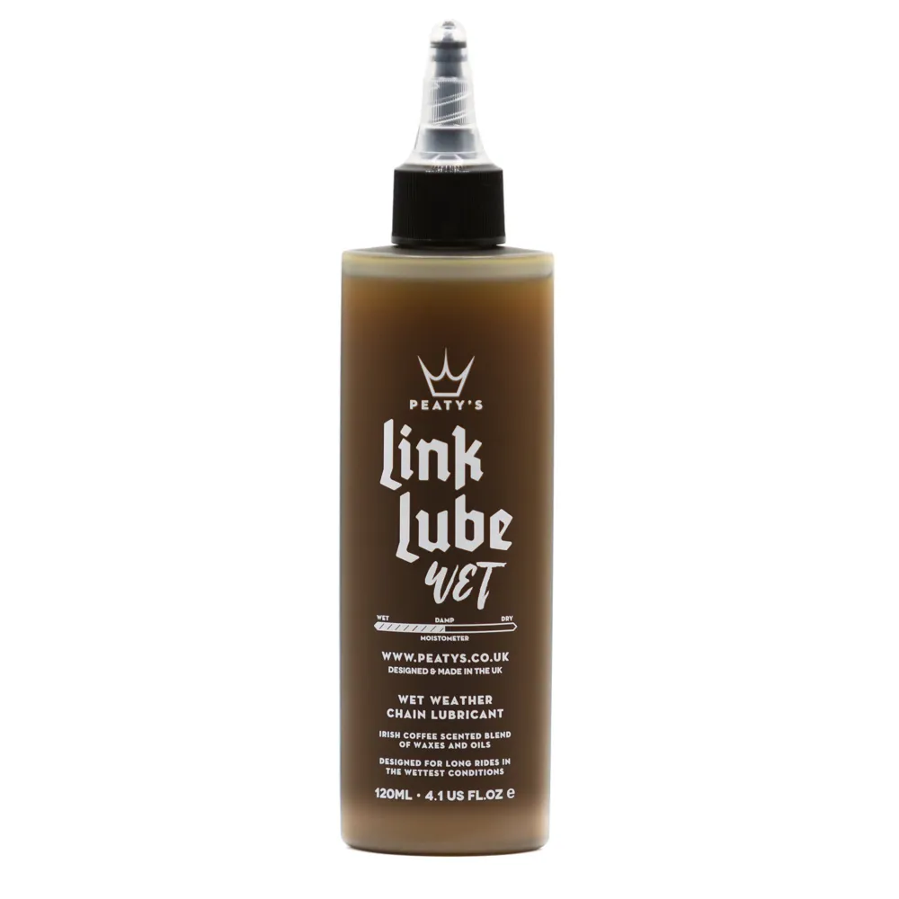 uPRISE Bikes Peaty's LinkLube Wet - 120ml | Price match, 365 day return s, 18-Month Warranty, Finance Available & Free UK Delivery