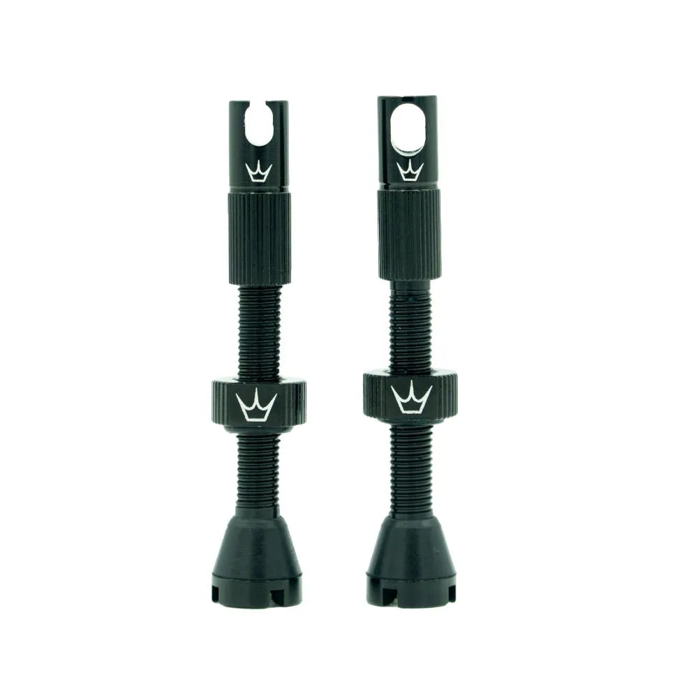uPRISE Bikes Peaty's x Chris King Tubeless MK2 Valves - 42mm - Black | Price match, 365 day return s, 18-Month Warranty, Finance Available & Free UK Delivery
