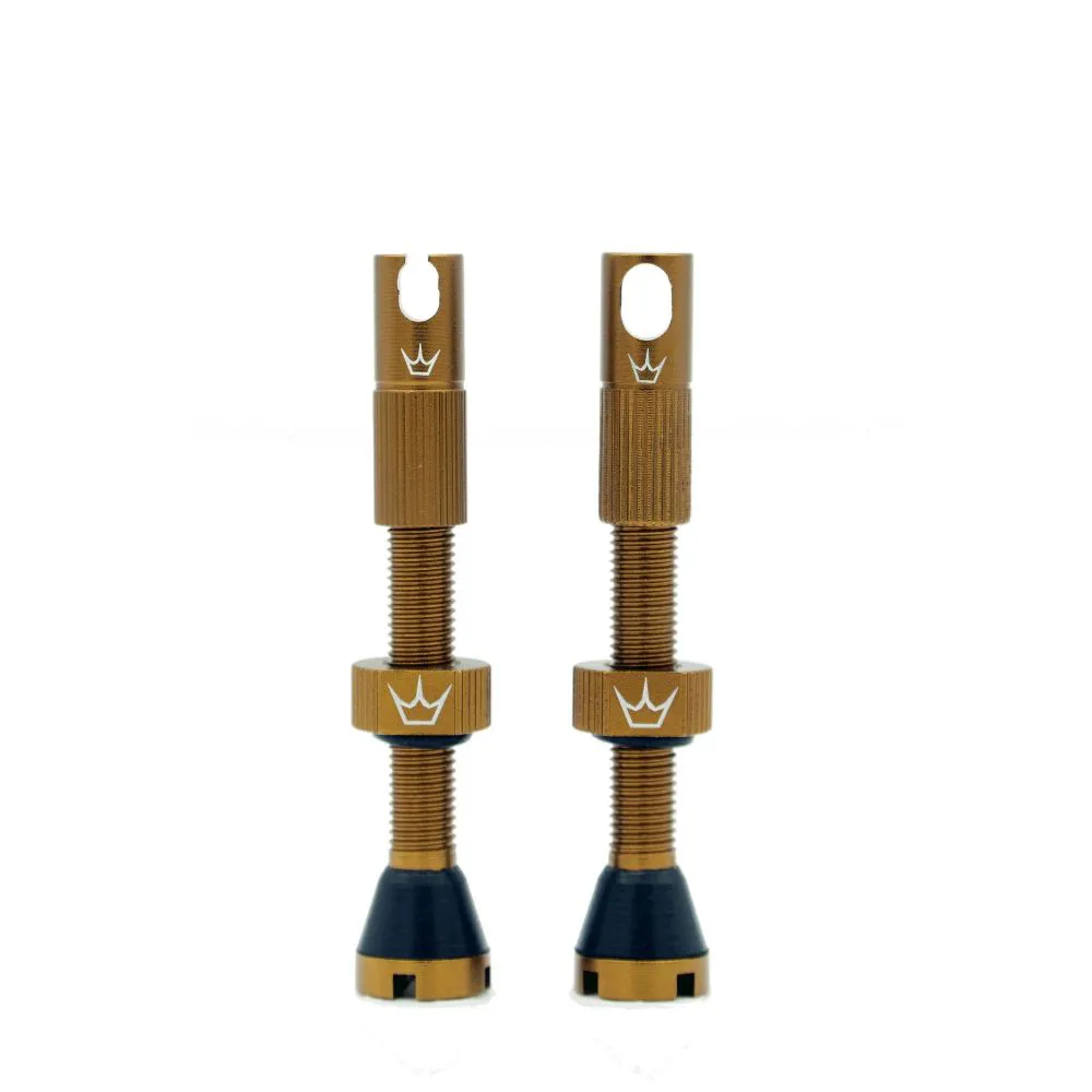 uPRISE Bikes Peaty's x Chris King Tubeless MK2 Valves - 42mm - Bourbon | Price match, 365 day return s, 18-Month Warranty, Finance Available & Free UK Delivery