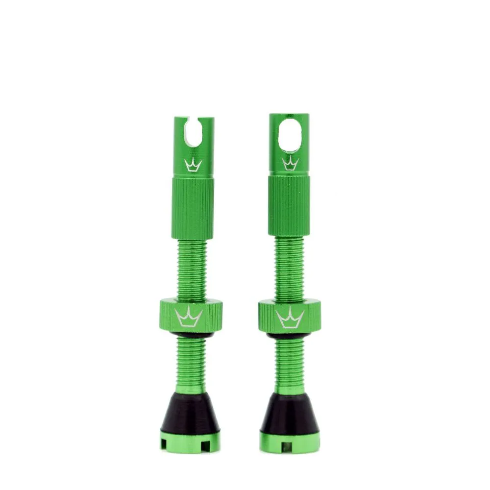 uPRISE Bikes Peaty's x Chris King Tubeless MK2 Valves - 42mm - Emerald | Price match, 365 day return s, 18-Month Warranty, Finance Available & Free UK Delivery