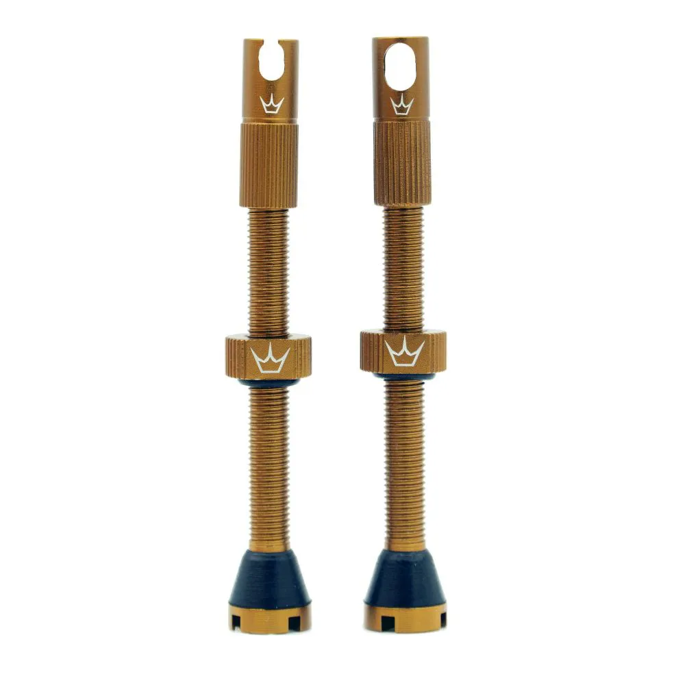 uPRISE Bikes Peaty's x Chris King Tubeless MK2 Valves - 60mm - Bourbon | Price match, 365 day return s, 18-Month Warranty, Finance Available & Free UK Delivery