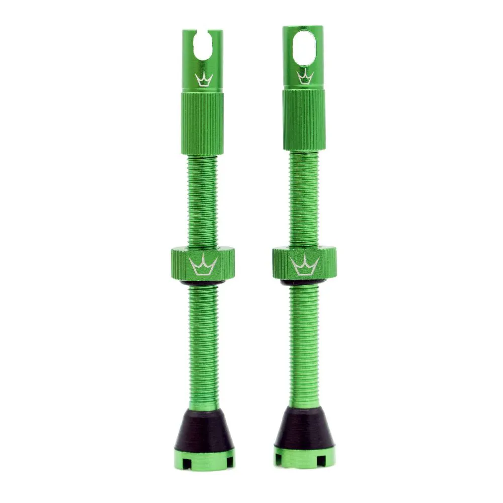 uPRISE Bikes Peaty's x Chris King Tubeless MK2 Valves - 60mm - Emerald | Price match, 365 day return s, 18-Month Warranty, Finance Available & Free UK Delivery