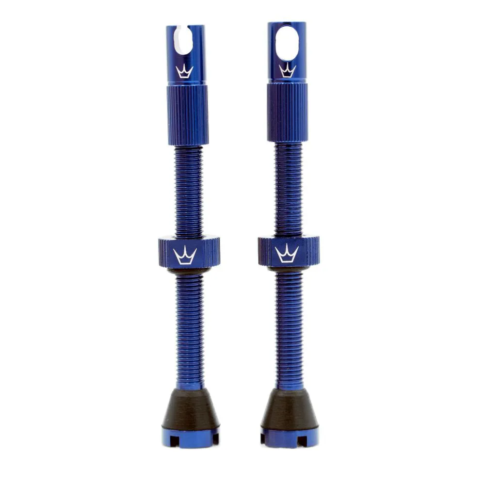 uPRISE Bikes Peaty's x Chris King Tubeless MK2 Valves - 60mm - Navy | Price match, 365 day return s, 18-Month Warranty, Finance Available & Free UK Delivery
