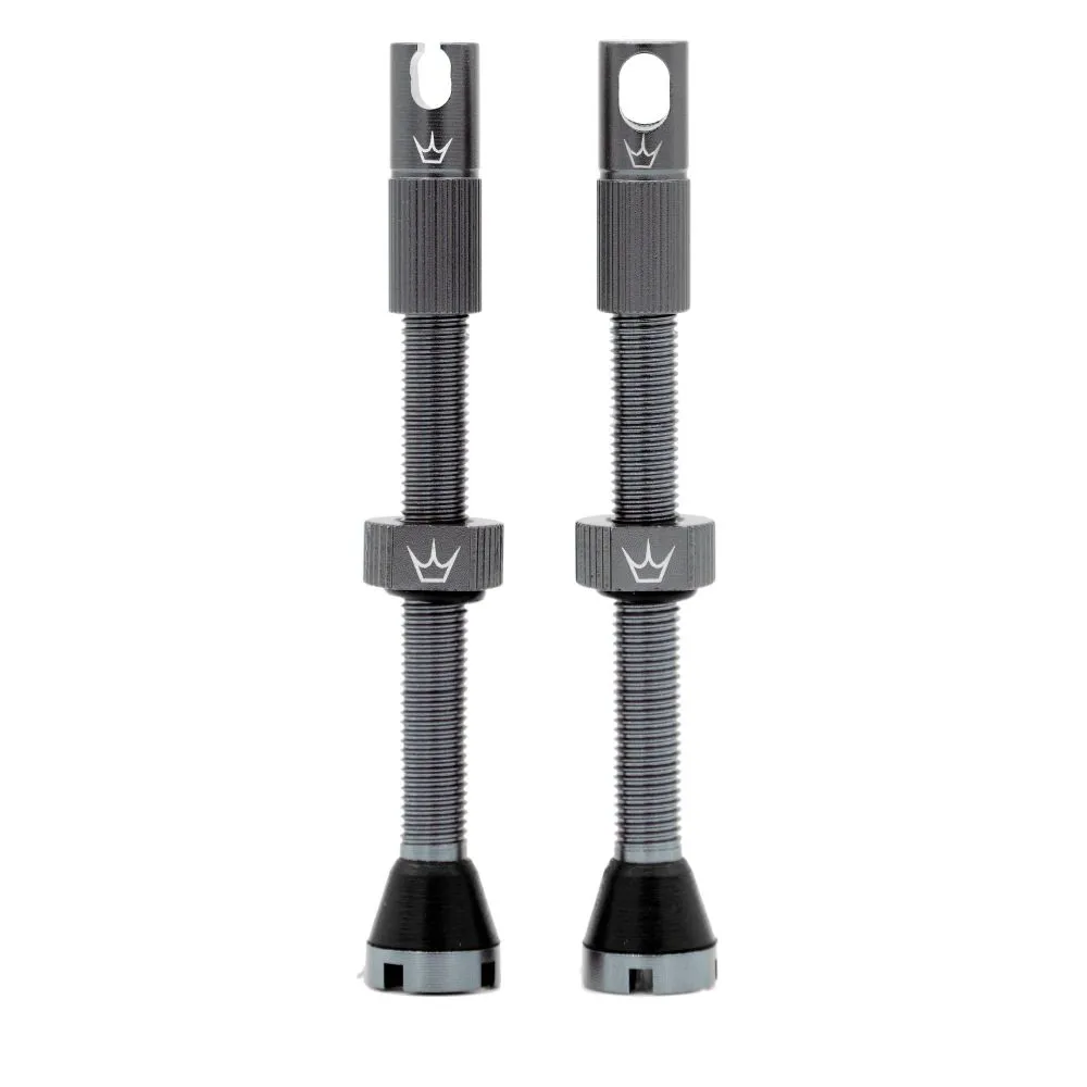 uPRISE Bikes Peaty's x Chris King Tubeless MK2 Valves - 60mm - Slate | Price match, 365 day return s, 18-Month Warranty, Finance Available & Free UK Delivery